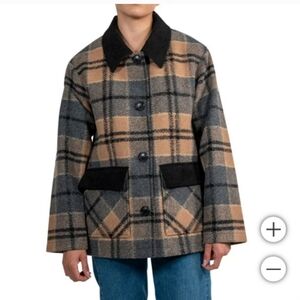 Pendleton Women's Wool Blend Barn Coat